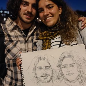 Order a Signature Sketch ( 2 subjects)