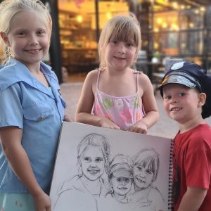 Order a Signature Sketch ( 3 subjects)