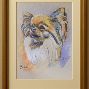 Mini Paw-traits (Fully Framed + Passepartout)