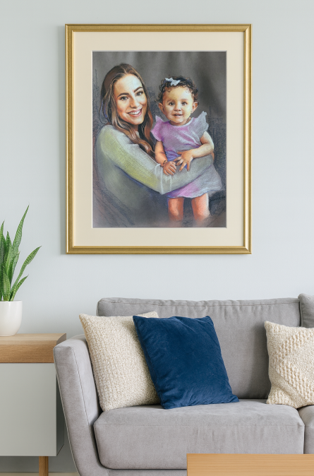 pastel portrait-framed (small)